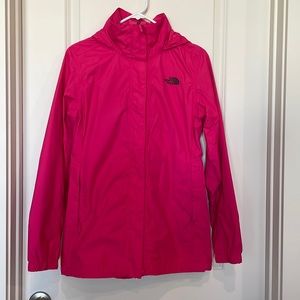 The North Face Dryvent Lightweight Rain Jacket Small Pink